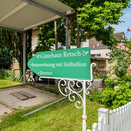 Nyaraló Gaestehaus Retsch